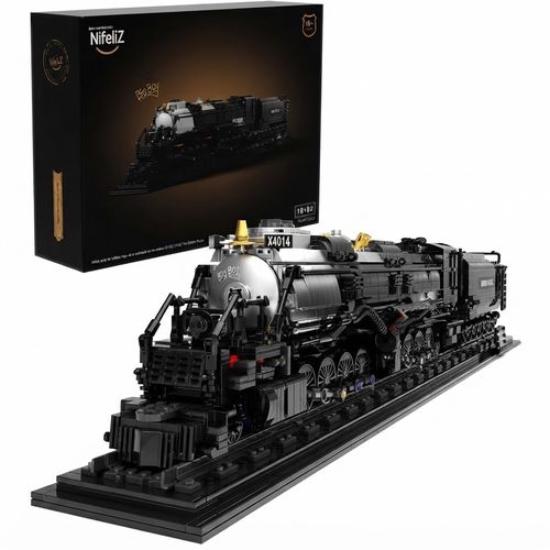 Nifeliz Big Boy Steam Locomotive Building Set