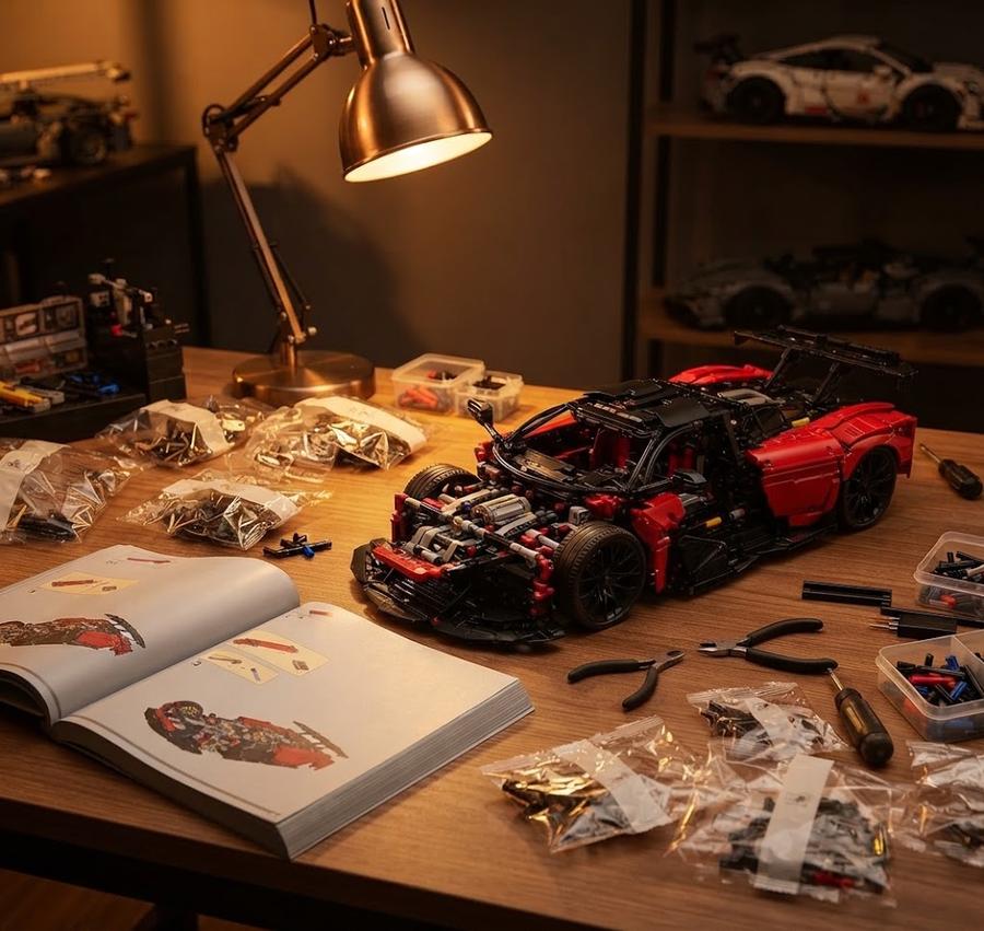 Nifeliz ASIL Sports Car Building Set
