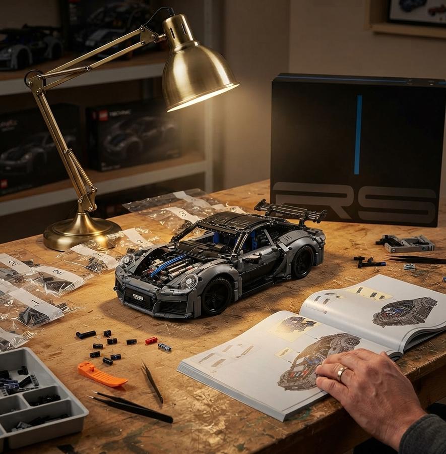 Nifeliz Stinger RS Sports Car Building Set