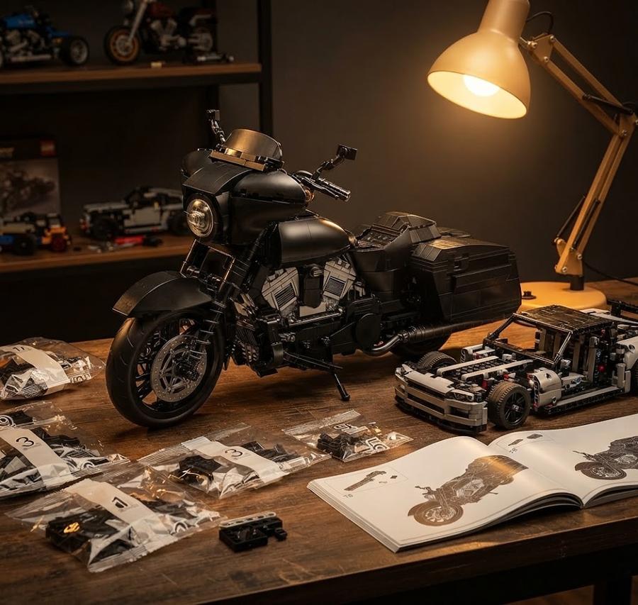 Nifeliz R-King Motorcycle Building Set